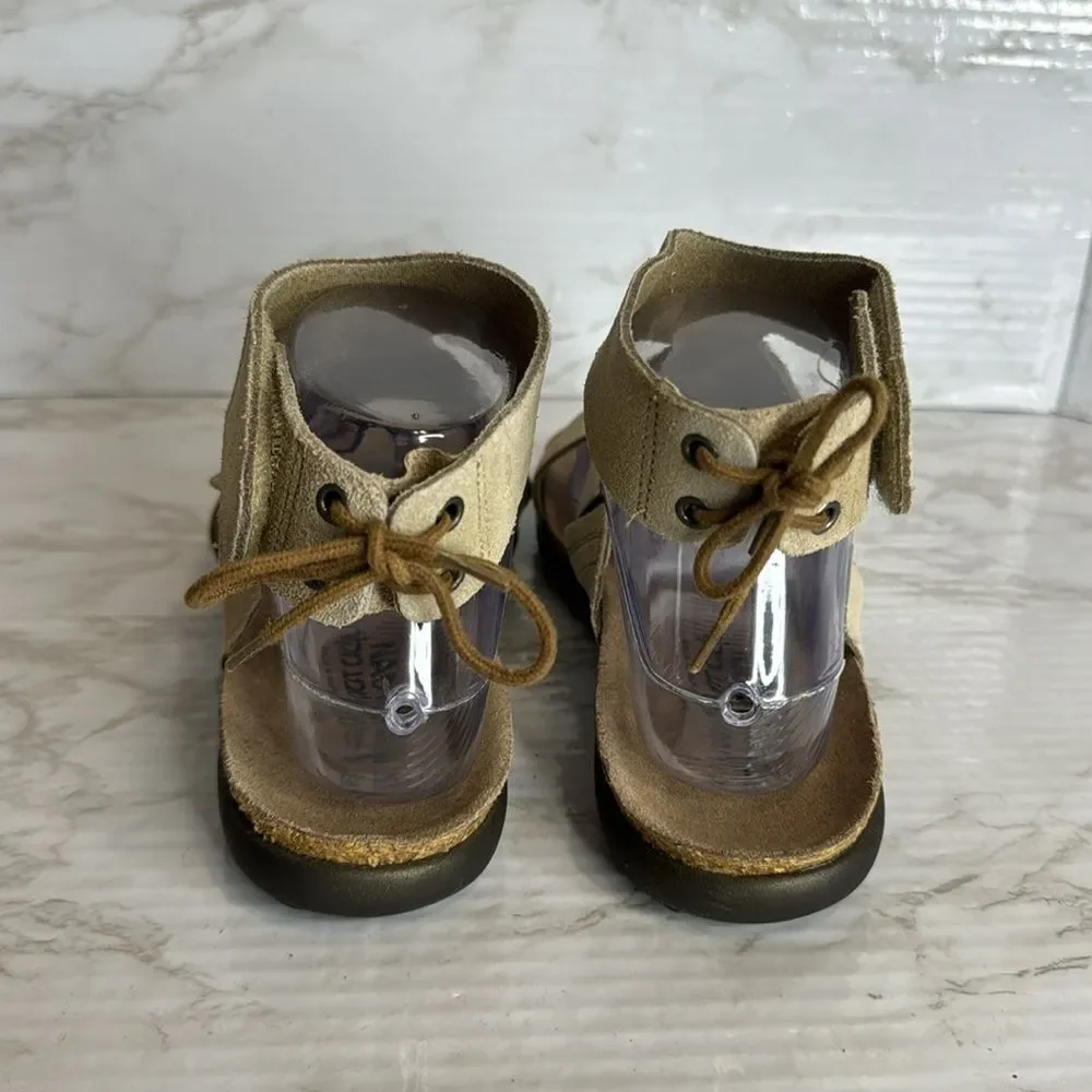 Naot ladies Leather Tie Back gladiator Sandals in Larissa size 8 - Picture 5 of 8